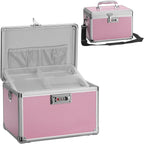 Lockable Medicine Box 13.4''x 7.6''x 7.6'' Safe Combination