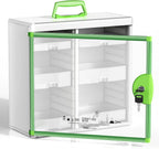 Lockable Medicine Cabinet Organiser Bathroom Storage Box