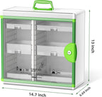 Lockable Medicine Cabinet Organiser Bathroom Storage Box
