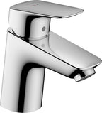 Logis Bathroom Tap with Push-Open Waste Set Sink
