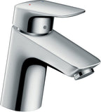 Logis Bathroom Tap with Push-Open Waste Set Sink
