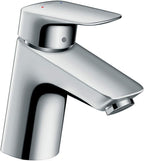 Logis Bathroom Tap with Push-Open Waste Set Sink