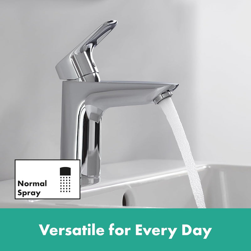 Logis Bathroom Tap with Push-Open Waste Set Sink