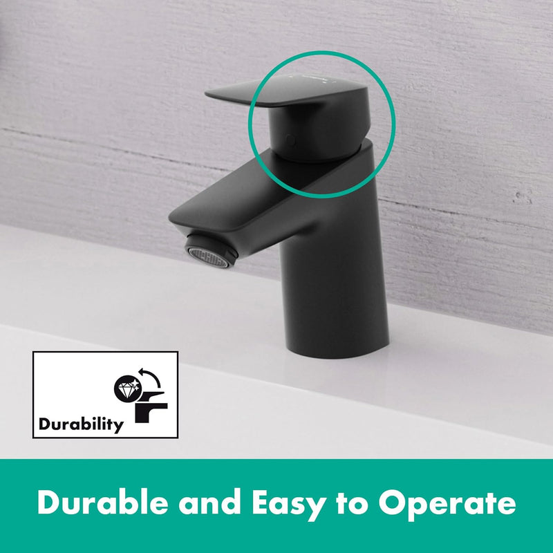 Logis Bathroom Tap with Push-Open Waste Set Sink