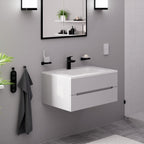 Logis Bathroom Tap with Push-Open Waste Set Sink