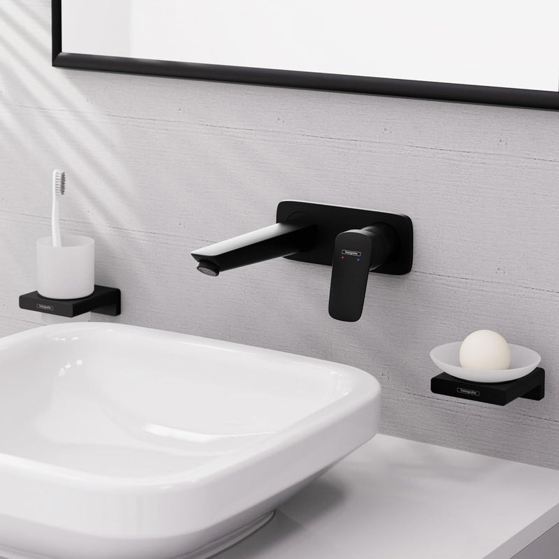 Logis Bathroom Tap with Push-Open Waste Set Sink