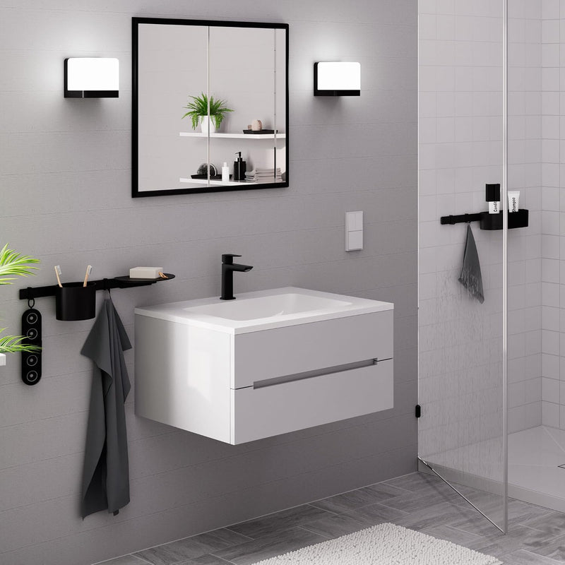 Logis Fine Bathroom Tap with Push-Open Waste Set