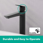 Logis Fine Bathroom Tap with Push-Open Waste Set