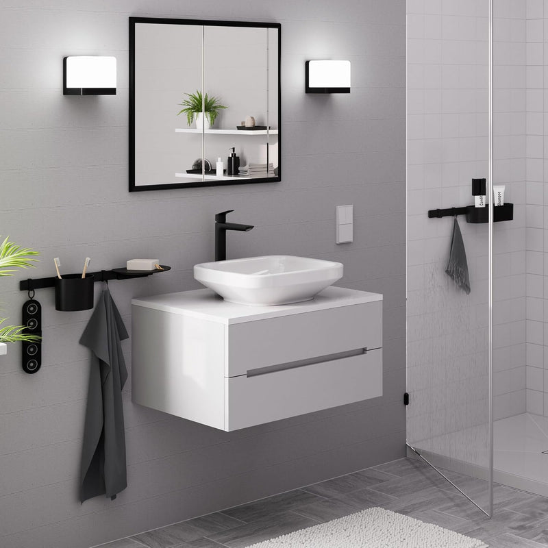 Logis Fine Bathroom Tap with Push-Open Waste Set