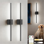 Lohas-LED Battery Operated Wall Sconces Sconce 10000mah (Set of 2)