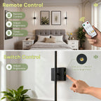 Lohas-LED Battery Operated Wall Sconces Sconce 10000mah (Set of 2)