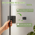 Lohas-LED Battery Operated Wall Sconces Sconce 10000mah (Set of 2)