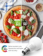 Lohas-LED Bayonet Light Bulb 9W B22 LED Bulbs (6 Pack)