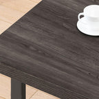 Long Oak Coffee Table Rustic Wooden Farmhouse
