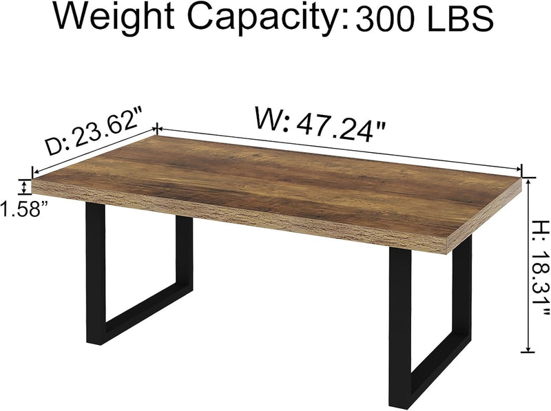 Coffee Table Living Room Wooden Centre Tables