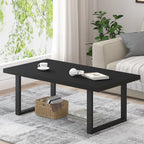Long Rustic Coffee Table Wooden Farmhouse Centre