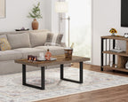 Long Rustic Coffee Table Wooden Farmhouse Centre