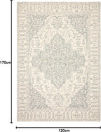 Lord of Rugs Bronte Traditional Medallion Hand Tufted