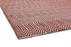 Lord of Rugs Geometric Ethnic Handmade Flatweave Cotton