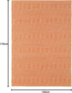 Lord of Rugs Geometric Ethnic Handmade Flatweave Cotton