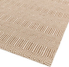 Lord of Rugs Geometric Ethnic Handmade Flatweave Cotton