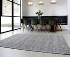 Lord of Rugs Geometric Ethnic Handmade Flatweave Cotton
