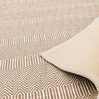 Lord of Rugs Geometric Ethnic Handmade Flatweave Cotton