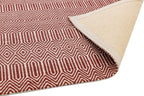 Lord of Rugs Geometric Ethnic Handmade Flatweave Cotton