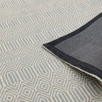 Lord of Rugs Geometric Ethnic Handmade Flatweave Cotton