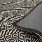 Lord of Rugs Geometric Ethnic Handmade Flatweave Cotton