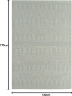 Lord of Rugs Geometric Ethnic Handmade Flatweave Cotton