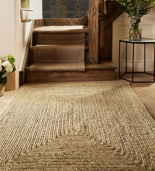 Lord of Rugs Jute Hand Made Braid Stitched