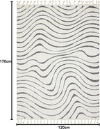 Lord of Rugs Modern Scandinavian Shaggy Rug