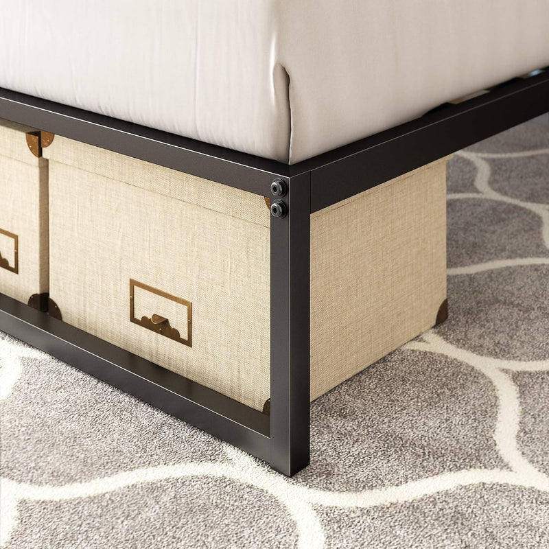 Lorelai 31CM Metal Platform Bed Frame Steel