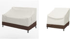 Lounge Deep Seat Furniture Cover 2-Seater Sofa (Set of 2)