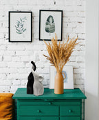 Loving Pair of Elephants in and Modern Ceramic