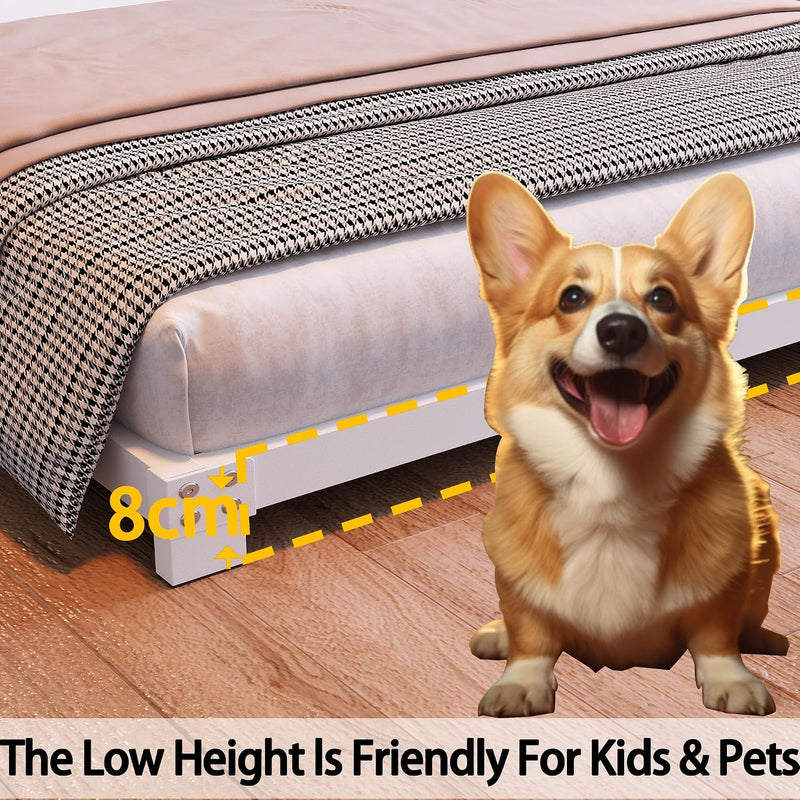 8CM Low Floor Bed Frame