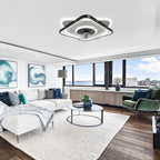 Low Profile Ceiling Fans with Lights and Remote