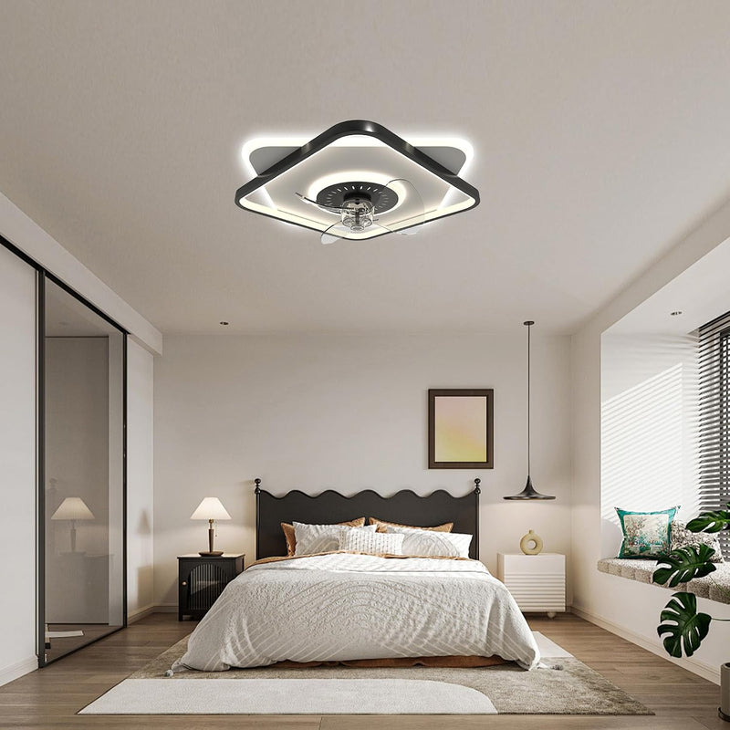 Low Profile Ceiling Fans with Lights and Remote