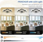 Low Profile Ceiling Fans with Lights and Remote