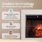 Luca Pro 23 Electric Fire Insert with Heater