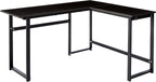 Luke 135CM Metal Corner Desk L-Shaped Computer