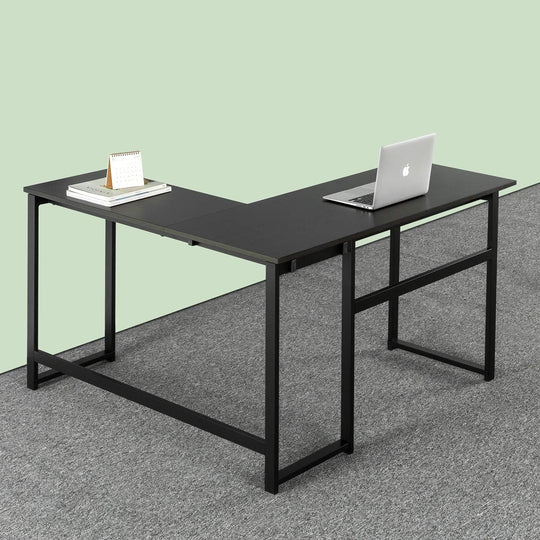 Luke 135CM Metal Corner Desk L-Shaped Computer