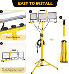 Lumen LED Work Lights with Stand 3 Adjustable