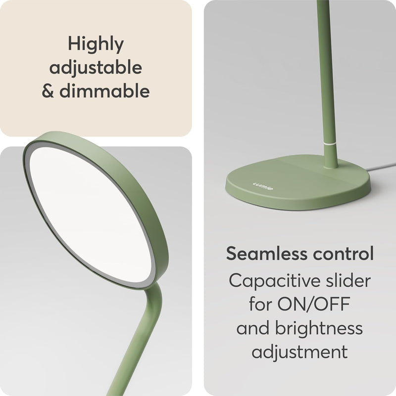 Task Highly Adjustable Bright Light Therapy LED Desk