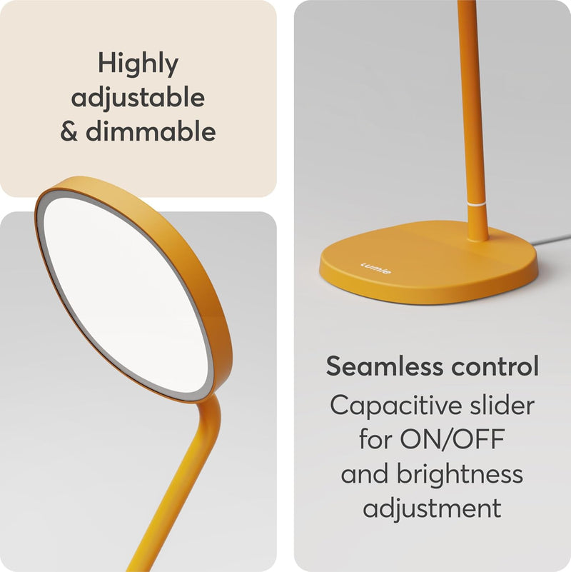 Task Highly Adjustable Bright Light Therapy LED Desk