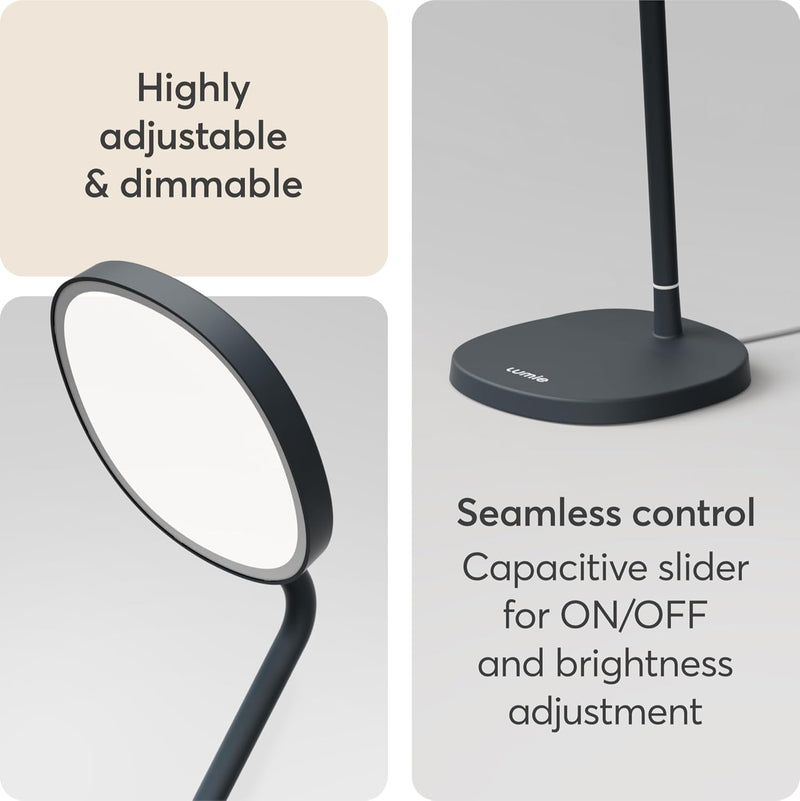 Task Highly Adjustable Bright Light Therapy LED Desk