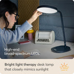 Lumie Task Highly Adjustable Bright Light Therapy LED