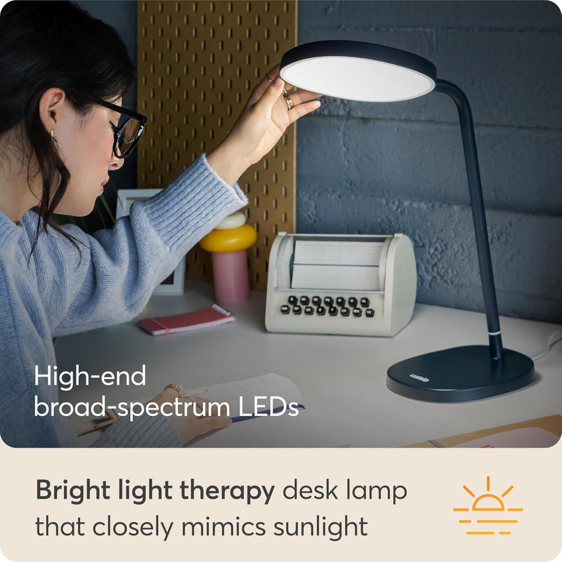 Task Highly Adjustable Bright Light Therapy LED Desk