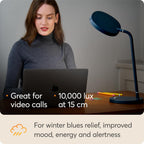 Lumie Task Highly Adjustable Bright Light Therapy LED